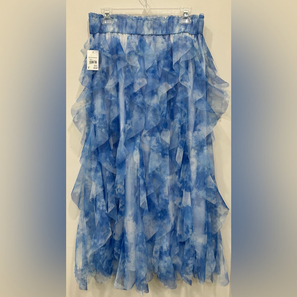 Blue Maxi Skirt